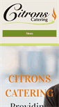 Mobile Screenshot of citronscatering.com.au